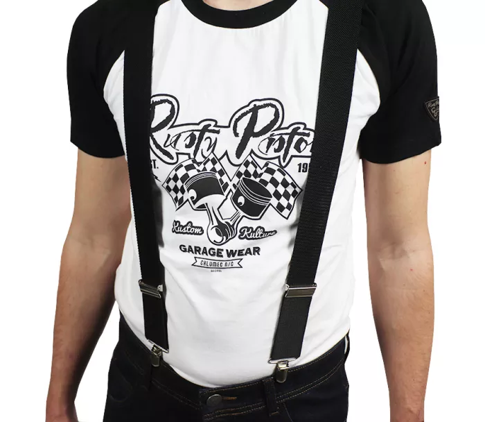 Kšandy Rusty Pistons RPSU14 Suspenders black