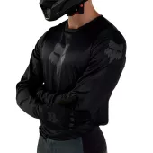 Fox 31281-001 180 Blackout Jersey, Black vel. S