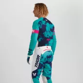 Pánský dres Thor Launchmode Bleach white/aqua