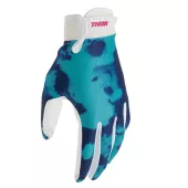 Thor 3330 - 8327 Launchmode Bleach rukavice white/aqua vel.M