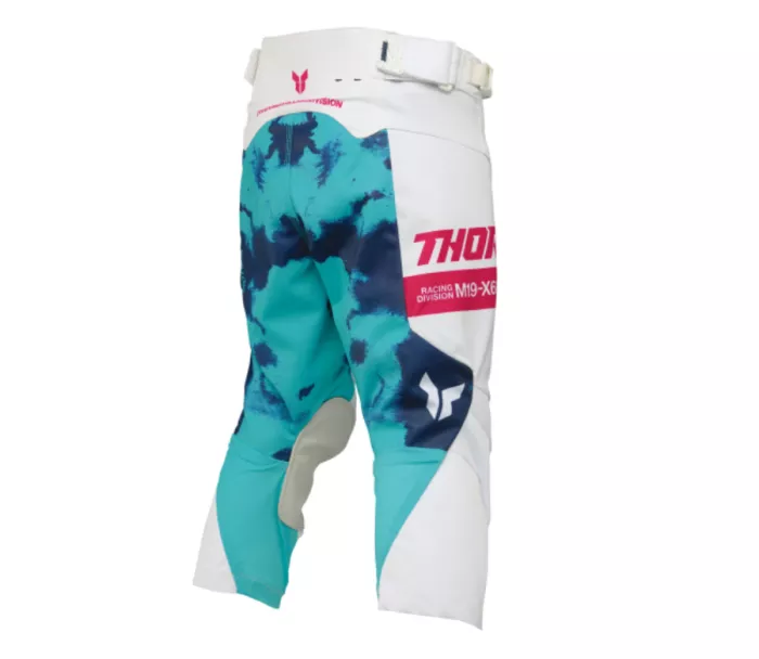 Thor 2903 - 2625 Youth Launchmode Bleach kalhoty white/aqua vel.26