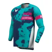 Thor 2912 - 2586 Youth Launchmode Bleach dres white/aqua vel.S