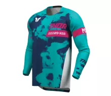 Thor 2912 - 2586 Youth Launchmode Bleach dres white/aqua vel.S