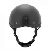 Helma na motorku Braincap černá matná
