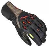 Pánské rukavice Macna Brawler RTX taupe/red/black