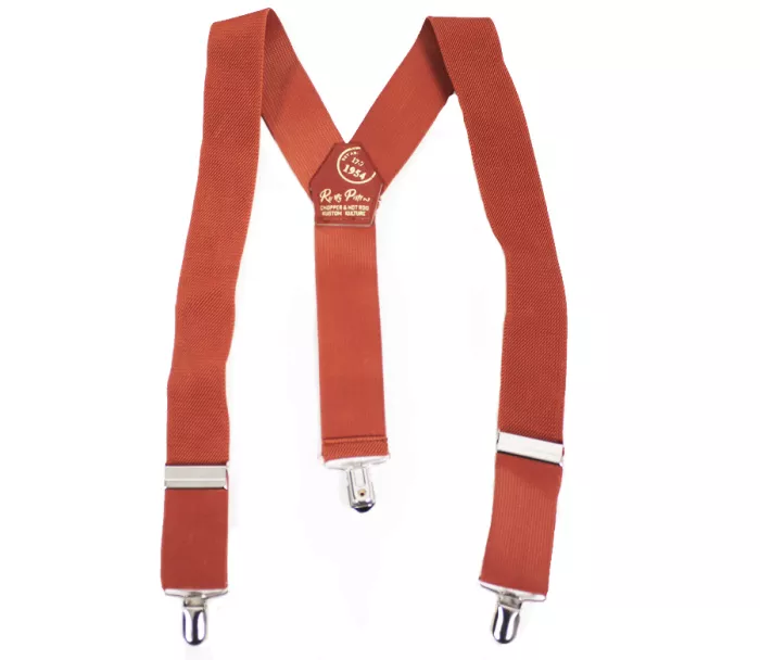 Kšandy Rusty Pistons RPSU15 Suspenders brown