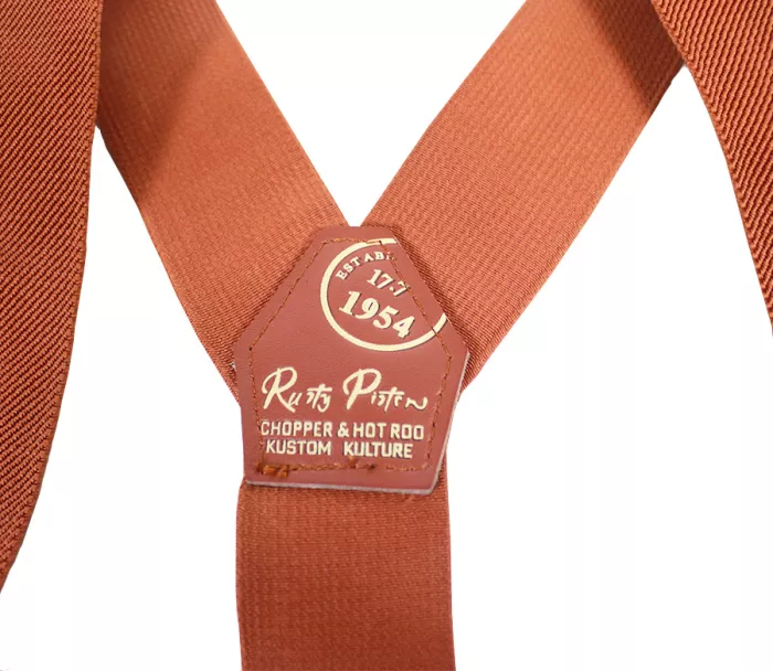 Kšandy Rusty Pistons RPSU15 Suspenders brown