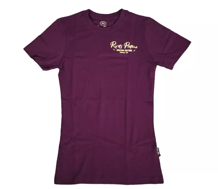 Dámské tričko Rusty Pistons Master 85 burgundy
