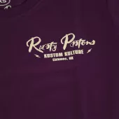 Dámské tričko Rusty Pistons Master 85 burgundy