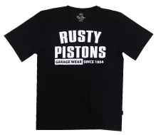 Rusty Pistons RPTSM92 Burnyard black triko