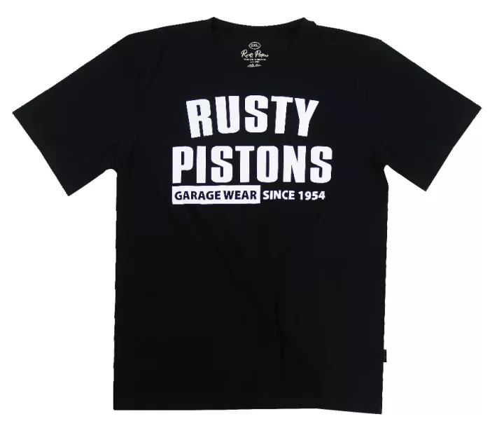 Rusty Pistons RPTSM92 Burnyard black triko