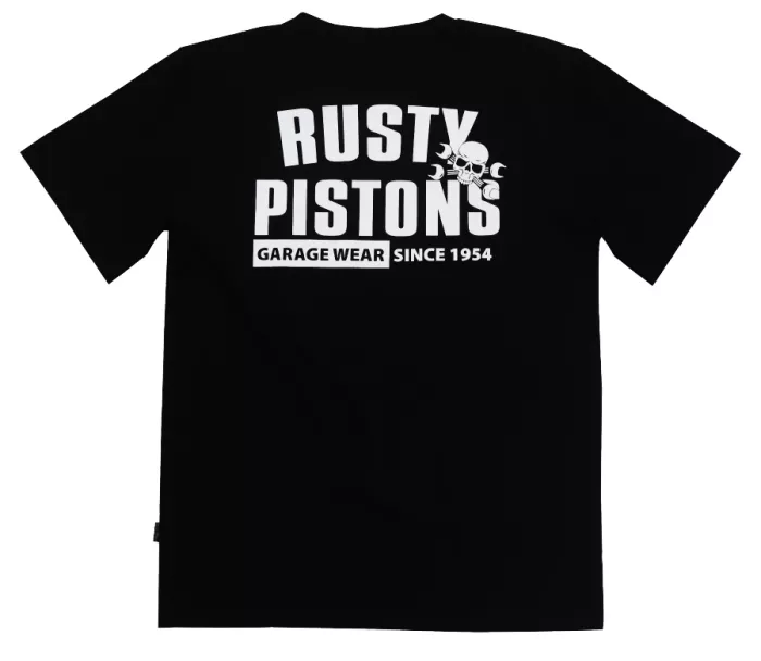 Rusty Pistons RPTSM92 Burnyard black triko