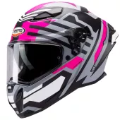 Integrální helma Caberg Drift Evo II Horizon matt grey/black/fuchsia