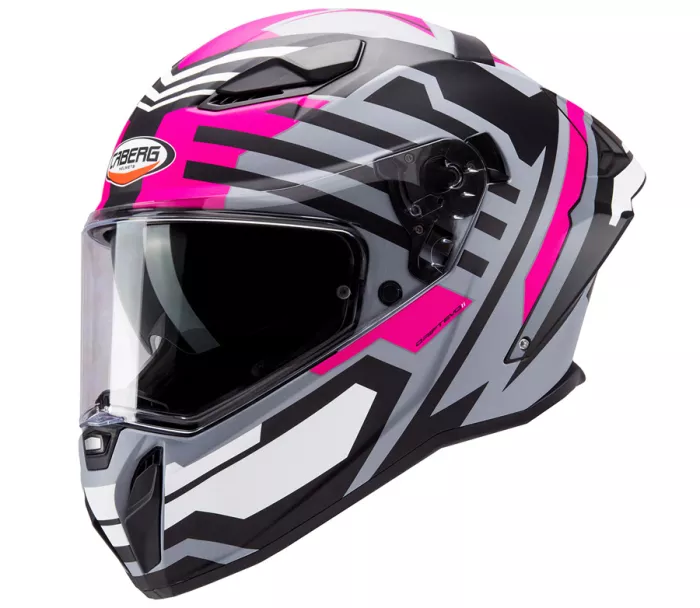 Integrální helma Caberg Drift Evo II Horizon matt grey/black/fuchsia