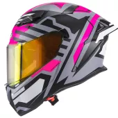 Integrální helma Caberg Drift Evo II Horizon matt grey/black/fuchsia