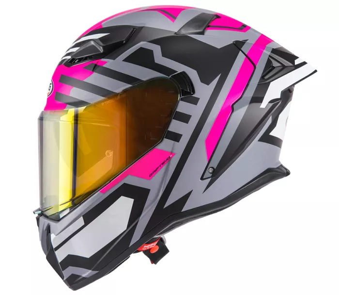 Integrální helma Caberg Drift Evo II Horizon matt grey/black/fuchsia