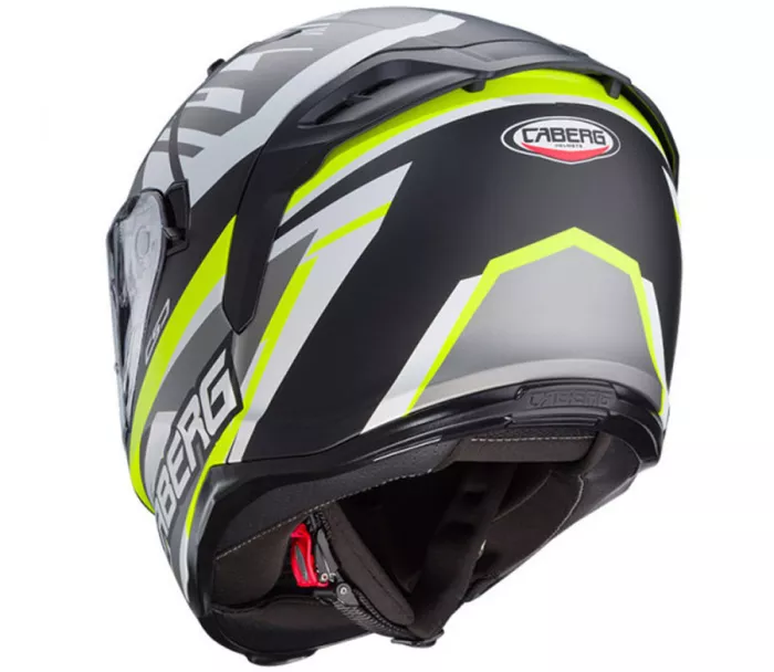 Helma na moto Caberg Avalon X Kira matt black/grey/yellow fluo