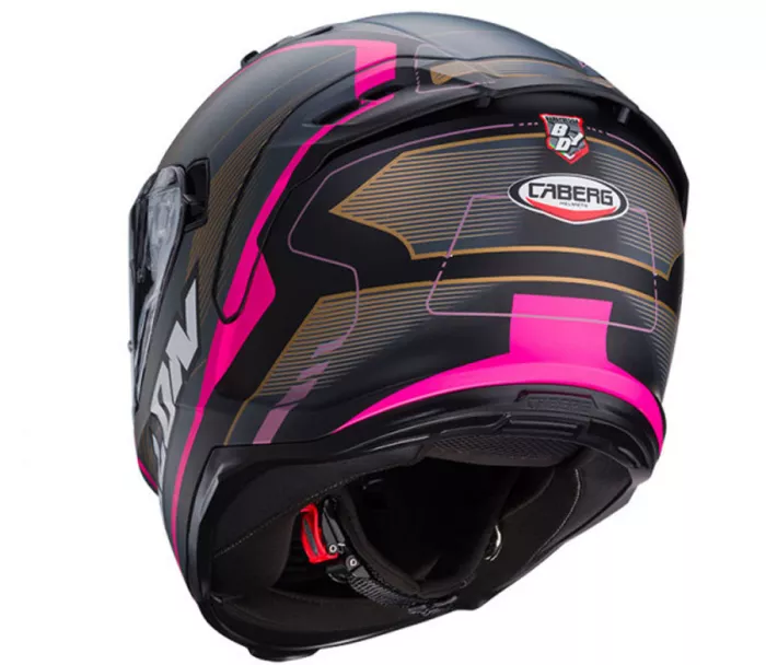 Helma na moto Caberg Avalon X Optic matt black/grey/fuchsia