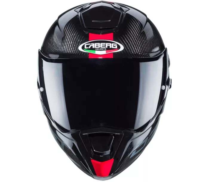 Helma na moto Caberg Drift Evo Carbon Sonic anthracite/red