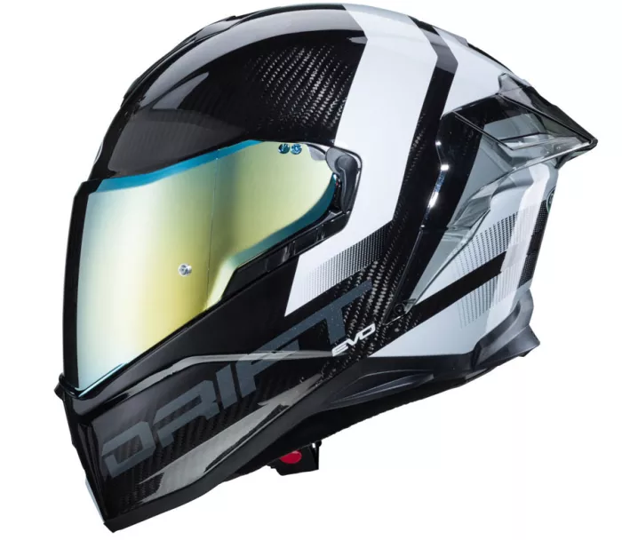 Helma na moto Caberg Drift Evo Carbon Sonic anthracite/white