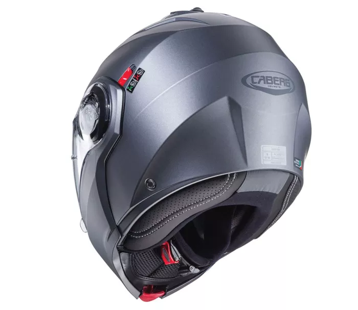 Helma na moto Caberg Duke Evo matt gun metal