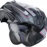 Helma na moto Caberg Duke II Tour matt black/pink/anthracite/silver
