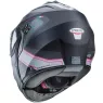 Helma na moto Caberg Duke II Tour matt black/pink/anthracite/silver
