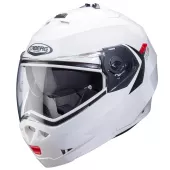 Helma na moto Caberg Duke X white metal