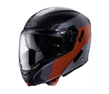 Helma na moto Caberg HORUS SCOUT matt black/red fluo/anthracite/silver