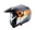 Helma na motorku Caberg TOURMAX TITAN matt gun metal/orange/white