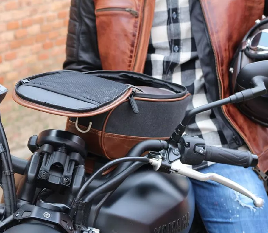 Cafe racer tank bag online