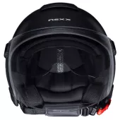 Otevřená helma s plexi NEXX Y.10 Cali black MT