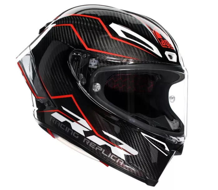 Helma na moto AGV PISTA GP RR E2206 CARBON/RED