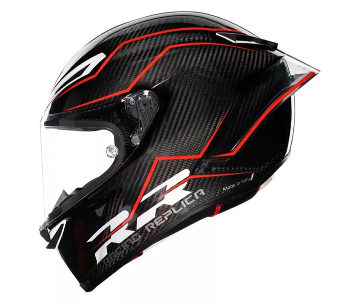 Helma na moto AGV PISTA GP RR E2206 CARBON/RED