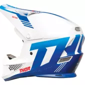 Motokrosová helma Thor Sector 2 Carve white/blue