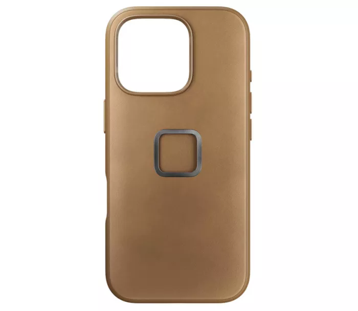 Peak Design Mobile Everyday Clarino Case iPhone 16 Pro Tan