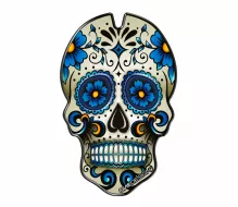 Print CGSKULL3P blue