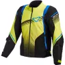 Bunda na motocykl Macna Charger blk/fluo/blue