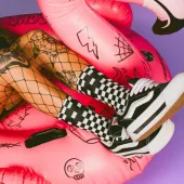 Ponožky American Socks Checkerboard