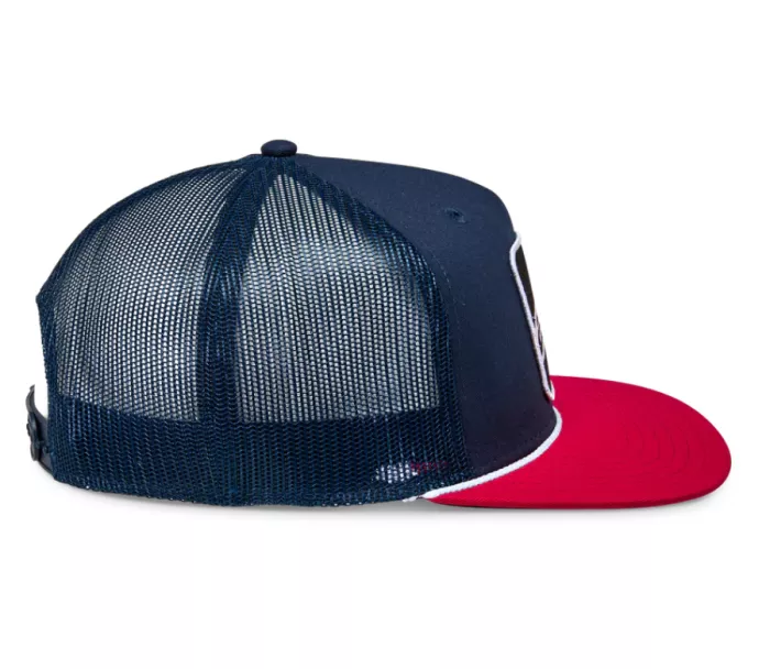 Alpinestars Control Trucker OS navy/red kšiltovka