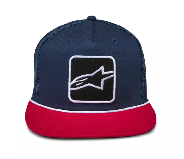 Alpinestars Control Trucker OS navy/red kšiltovka