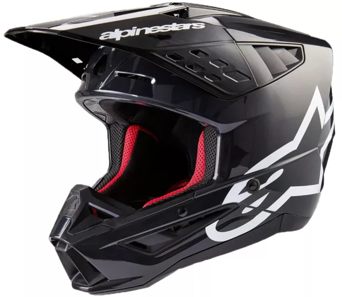 Alpinestars 830 6323 9190 SM5 Corp black/grey glossy helmet vel. L