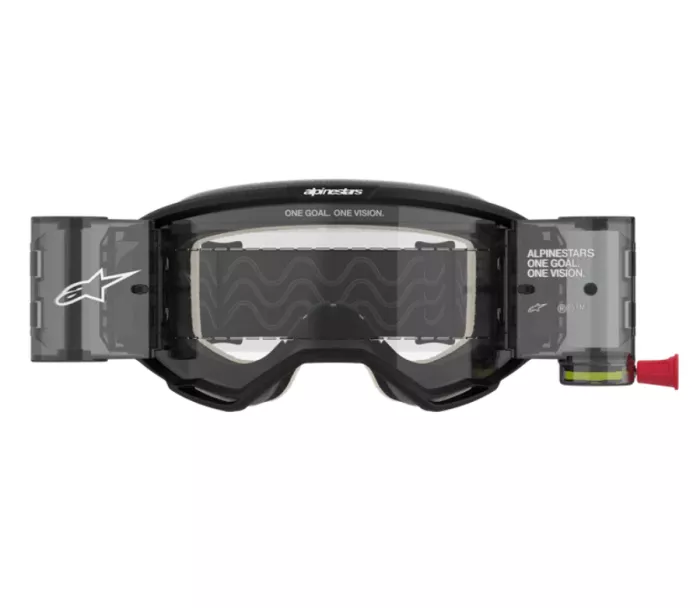 Motokrosové brýle Alpinestars Vision 5 Corp black/clear roll-off