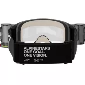 Motokrosové brýle Alpinestars Vision 5 Corp black/clear roll-off