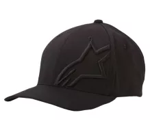 Alpinestars 1032-81008 1010 CORP SHIFT 2 curved brim kšiltovka black/black vel. L/XL