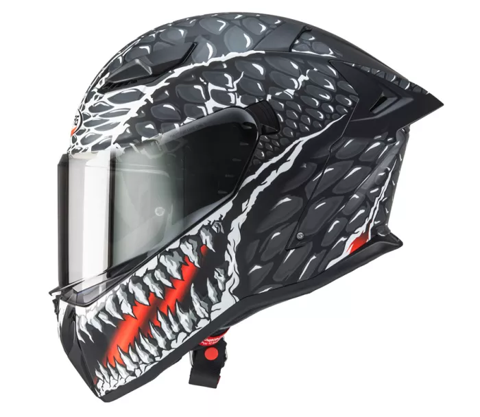 Caberg Drift Evo II Crok matt black/anthracite/red vel. S