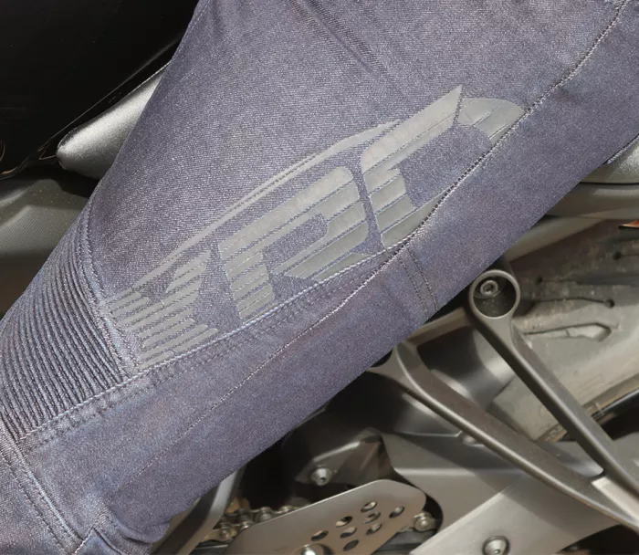 Džíny na moto XRC Cropped jeans men blue