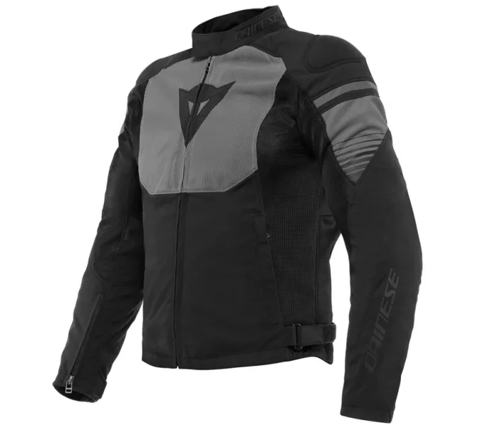 Bunda na moto Dainese AIR FAST TEX JACKET BLACK/GRAY/GRAY