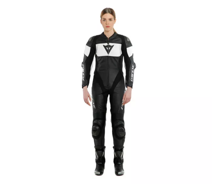 Dámská kombinéza na moto Dainese Imatra black/white