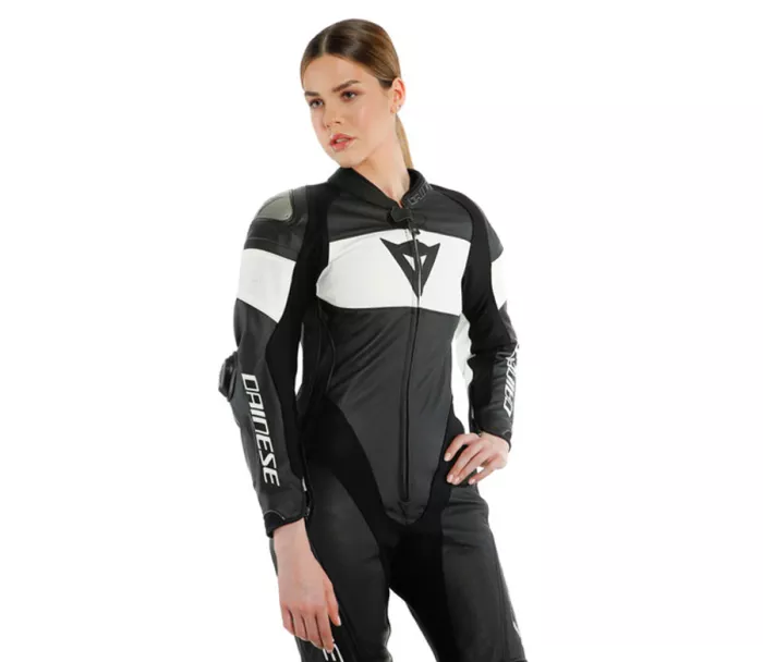 Dámská kombinéza na moto Dainese Imatra black/white